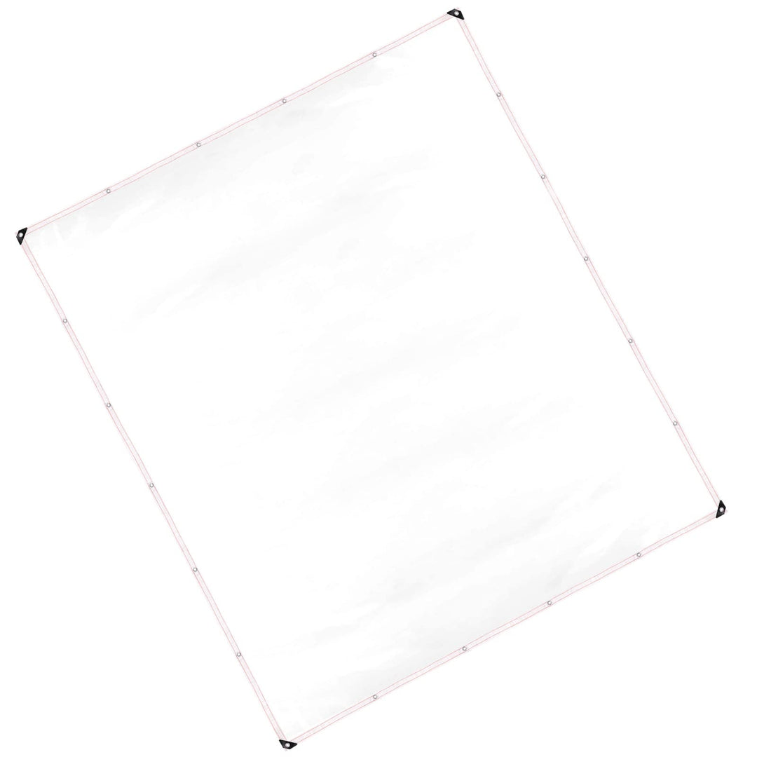 Plcnn 3 x 2,5 m Plane Wasserdicht Transparent, Abdeckplane Wasserdicht, Staubdichte Abdeckplane mit