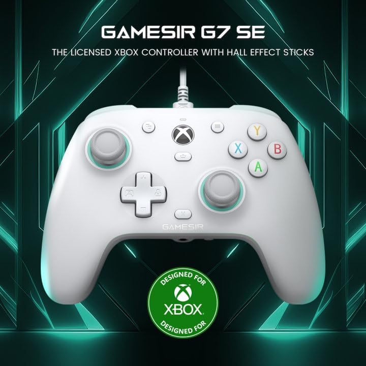 GameSir G7 SE kabelgebundener Gaming-Controller für Xbox Series X|S, Xbox One, Windows 10/11, PC-Con