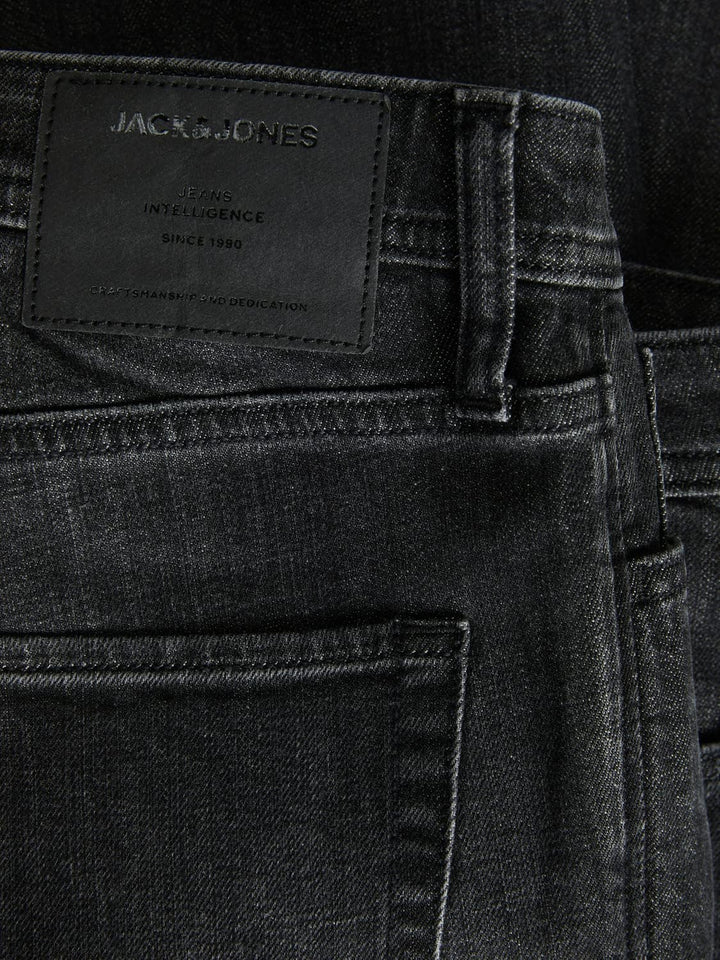 JACK & JONES Men's JJITIM JJORIGINAL AM 167 LID Jeans, Black Denim, 32W / 34L