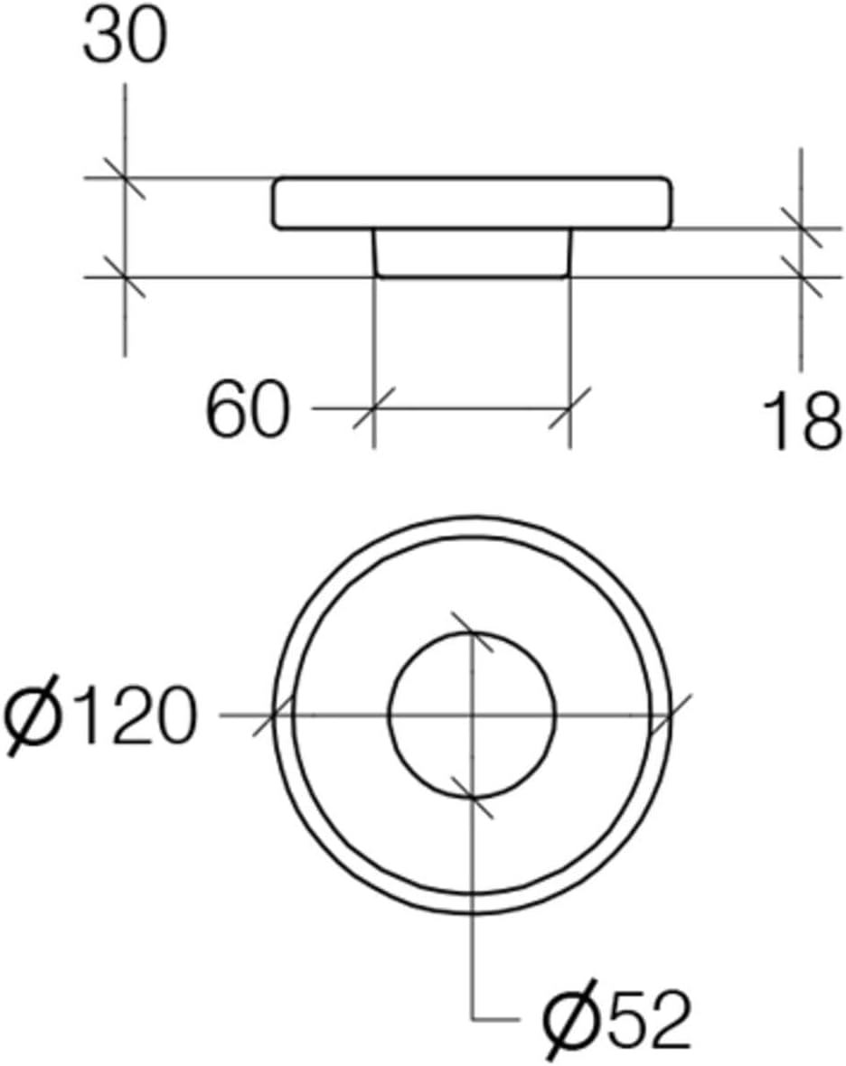 Lineabeta 55004.09 Seifenschale Serie zweitausend
