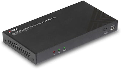 LINDY 38341 100m Cat.6 HDBaseT Extender-Transmitter, HDMI 4K60, Audio, IR & RS-232