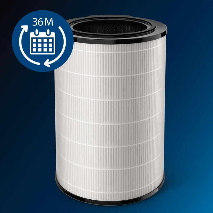 Philips Kombifilter für AC4236/10 - filter für Luftreiniger 4000, HEPA- und Aktivkohlefilter, FY4440