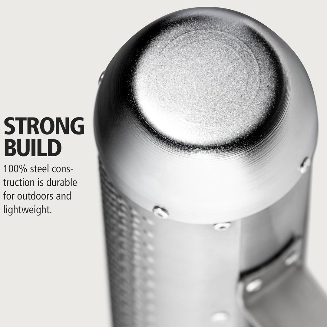 MEINL Percussion Merenge Güira Shaker medium - brushed steel + ABS Kratzer