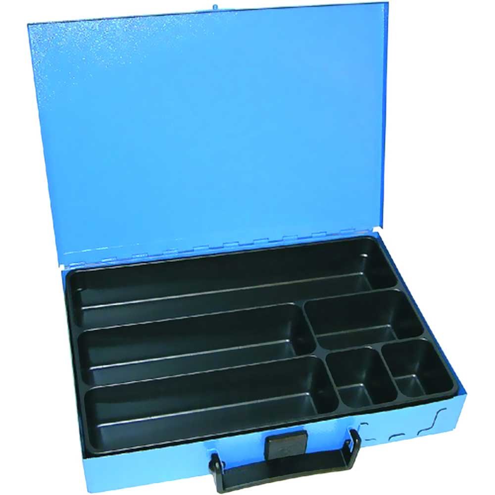 Dresselhaus Sortimente Sortiments-Kasten komplett mit Inlett, 6-fach, unbestückt, 1 Stück, 0/4499/00