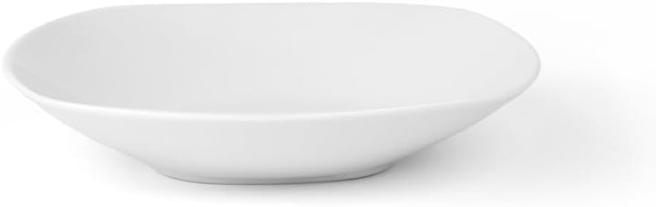 Holst Porzellan FD 221 Porzellan Teller tief 21 x 21 cm Fine Dining Weiss 23 x 23 x 5,5 cm 6 Stück 2
