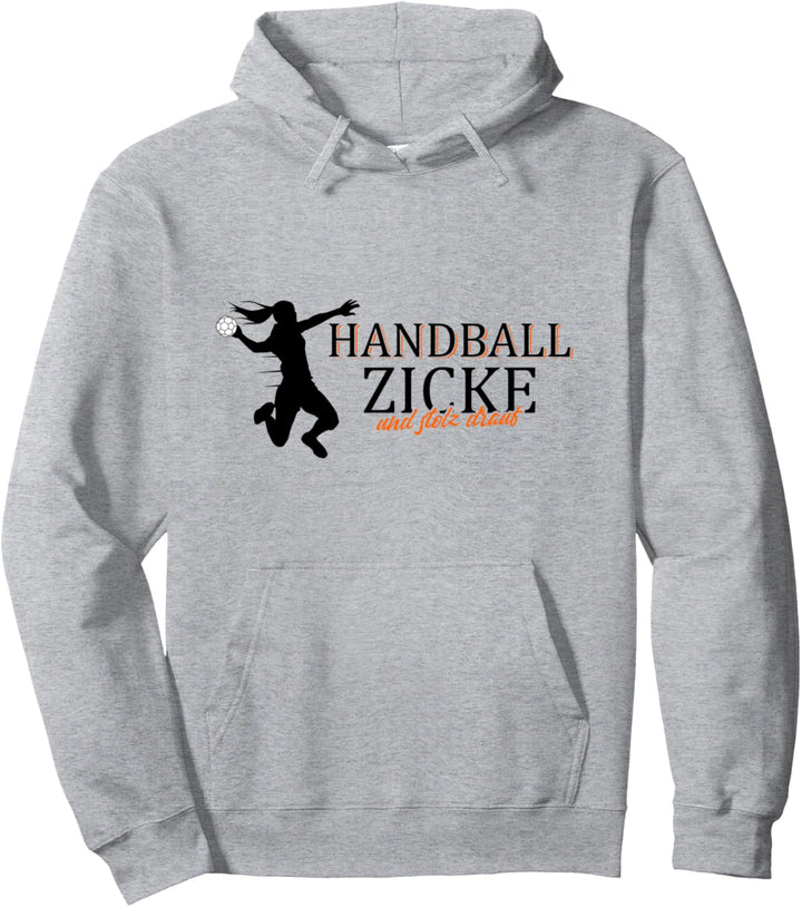 Handballzicke - Handballerin Handballer Handball Geschenk Pullover Hoodie
