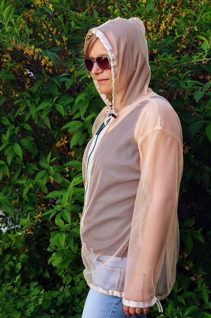 Die Jacke – LLI Moskito-Jacke Beige Beige L-XXL Grosse Grössen Tall, Beige L-XXL Grosse Grössen Tall