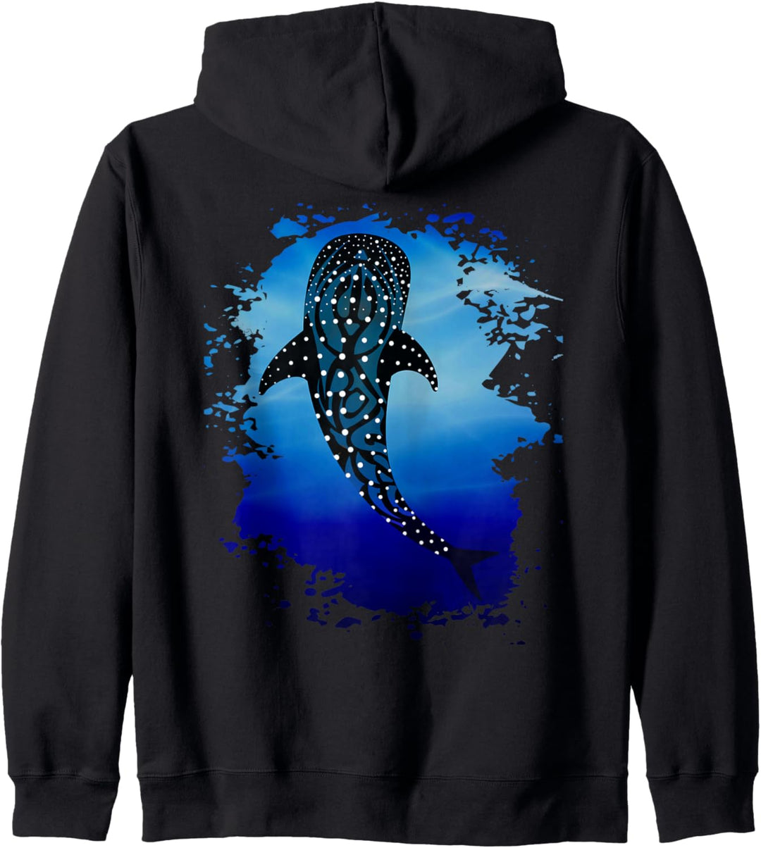 Walhai im Meer Design Kapuzenjacke