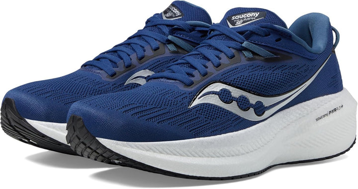 Saucony Herren Triumph 21Sneaker 46.5 EU Indigo Black, 46.5 EU Indigo Black