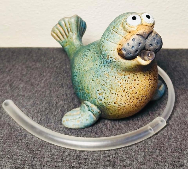 Wasserspeier Seelöwe Tim mit Pumpe, Standard 1.0, Standard 1.0
