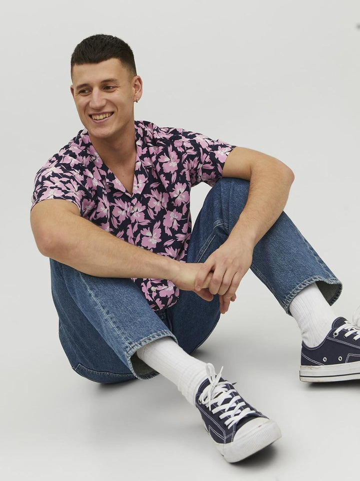 JACK & JONES Hemd Herren S Prism Pink, S Prism Pink