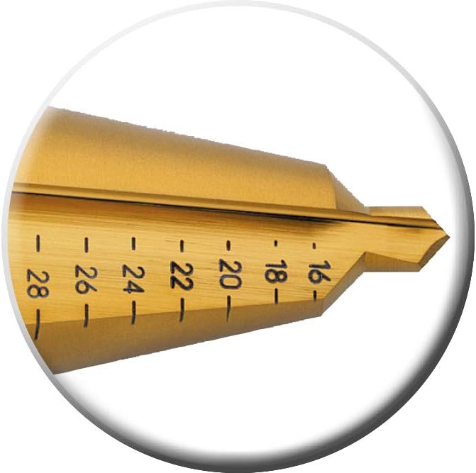 Exact Blechschälbohrer Satz, 3-14/4-20/16-30,5mm + Bohrpaste, HSS, TiN-Beschichtung
