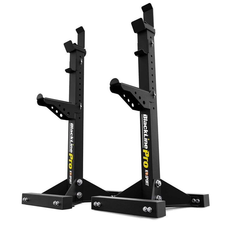 K-Sport: Massiver Squat Rack I verstärkte Langhantelablage bis 350 kg belastbar I Profi Hantelablage