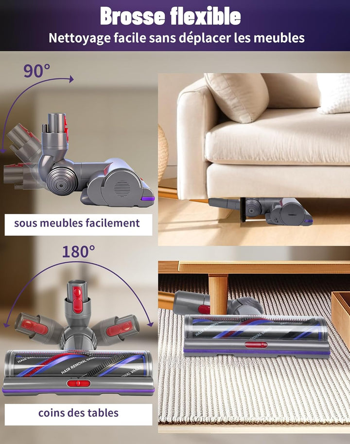 Torque Drive Bodendüse für Dyson V7 V8 V10 V11 V15 Staubsauger Bürste Ersatzteil Elektrische Bodenbü