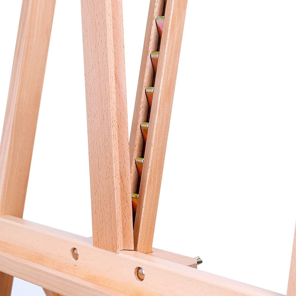 Mont Marte Signature Neigbare Box Boden Staffelei Buchenholz, hält Leinwände bis zu 92 cm in der Höh