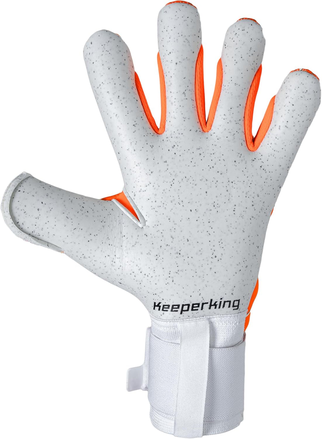 Keeperking Torwarthandschuhe für Erwachsene Fussballhandschuhe Herren Innennaht Profi Premier Grip 4