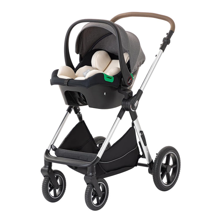 BEBBY 3-in-1 Kinderwagen KombiKinderwagen-Set 2-in-1 Buggy faltbar Luxus Hochlandschaft Neugeborenes