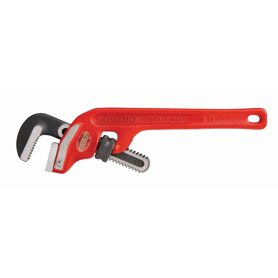 RIDGID 31065 Modell E-12 Rohrzange gekröpft für schwere Beanspruchung, 12" Sanitär-Schraubenschlüsse