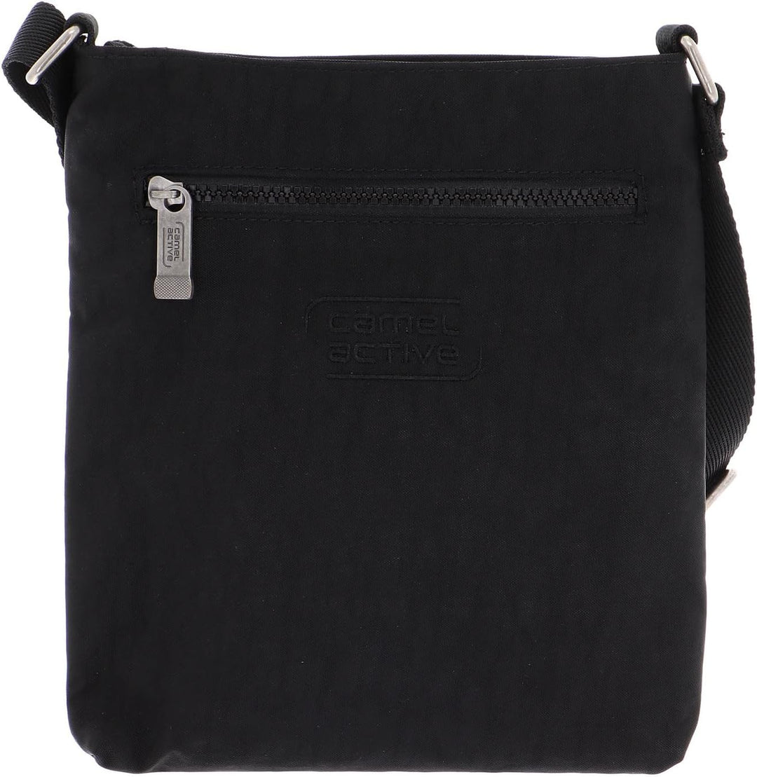 camel active bags Journey Herren Umhängetasche Crossbody Bag Klein 19,5 x 4 x 22 Schwarz, 19,5 x 4 x
