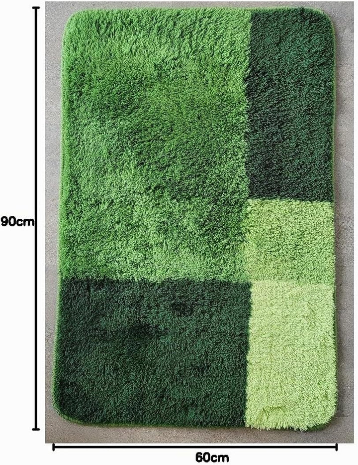 Spirella Prisco Green Grün Badteppich Badematte 60x90cm. Vorleger Swiss Design