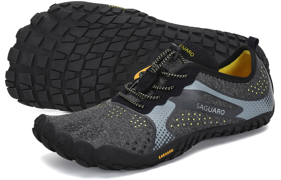 SAGUARO Unisex Barfussschuhe Traillaufschuhe Schnell Trocknend Wassersportschuhe, Gr. 36-47 36 EU Me