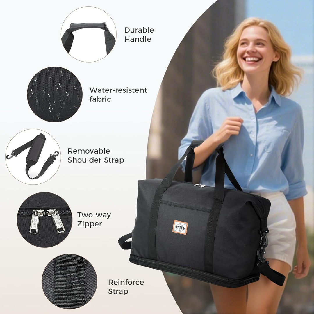 Ryanair Handgepäck 40x30x20 Reisetasche Damen Handgepäck Tasche 40x20x25, Sporttasche Klein Weekende