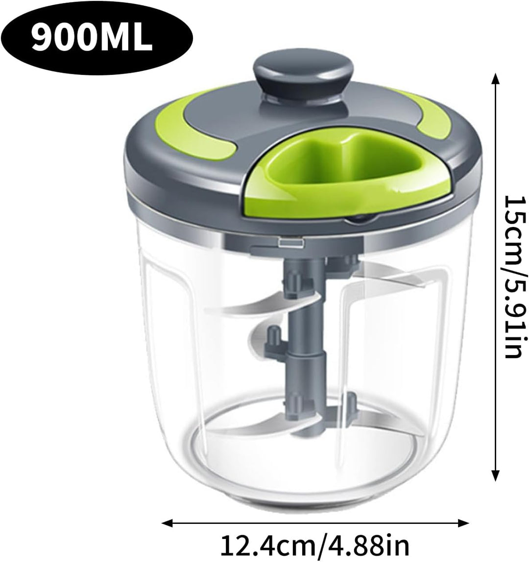 Zwiebelschneider Manuell, Zwiebelschneider mit Seilzug, Multizerkleinerer Manuell, Gemüseschneider H