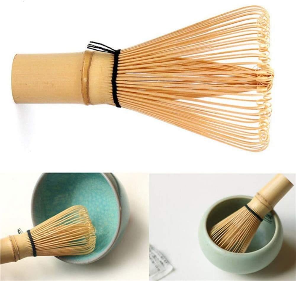 POFET Bambus Chasen Matcha Pulver Schneebesen Werkzeug Japanische Teezeremonie Zubehör,Matcha Schnee