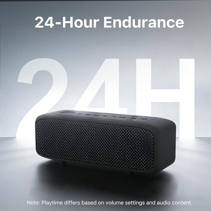 JUOVI Bluetooth Lautsprecher, Lautsprecher Bluetooth 20W Stereo Sound, drahtloser Lautsprecher mit B