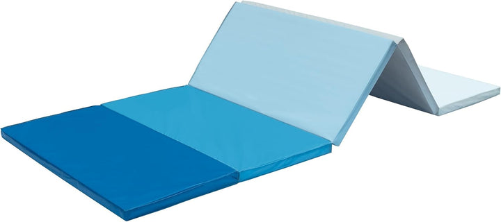 Klappbare Turnmatte | ca. 185 x 76 x 3,2 cm | Tragbare und faltbare Kinder Weichbodenmatte, auch ide