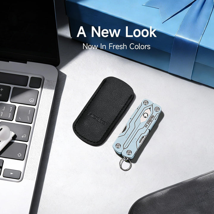 NexTool Multitool Mini Sailor Scissors S0,8-in-1 Micro Ultraleicht EDC Multitool für Schlüsselbund m