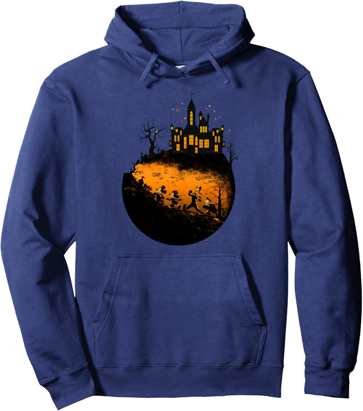 Disney Mickey And Friends Halloween Group Shot Pullover Hoodie