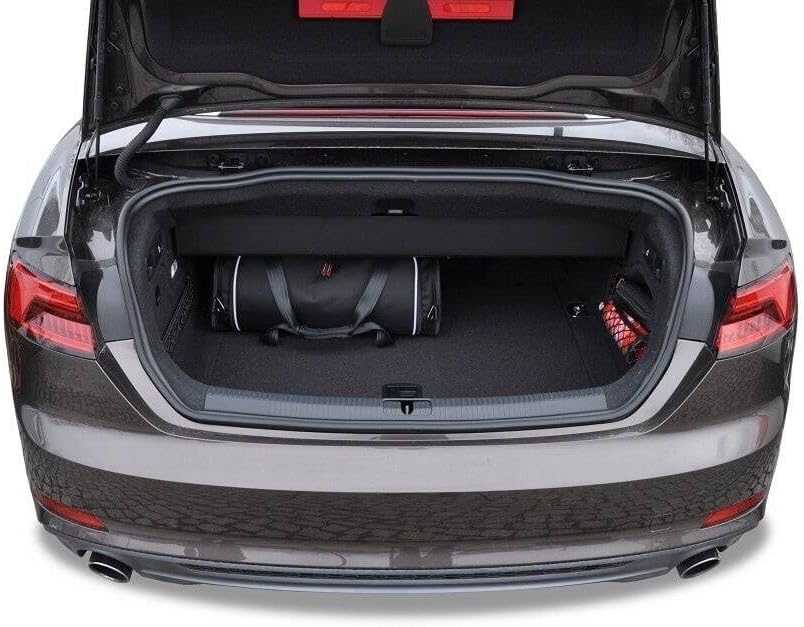 KJUST DEDIZIERTE KOFFERRAUMTASCHEN 4 STK KOMPATIBEL MIT Audi A5 Cabrio B9 2017