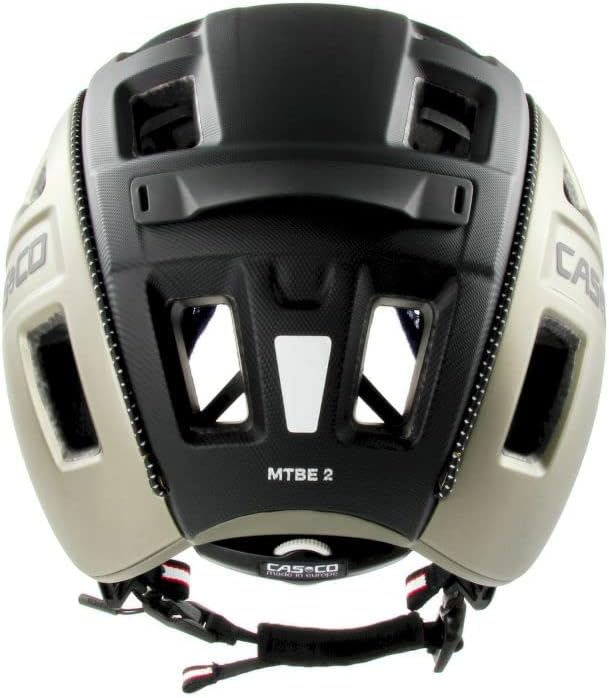 Casco MTBE 2 Helm schwarz schwarz-titan Struktur matt L, schwarz-titan Struktur matt L