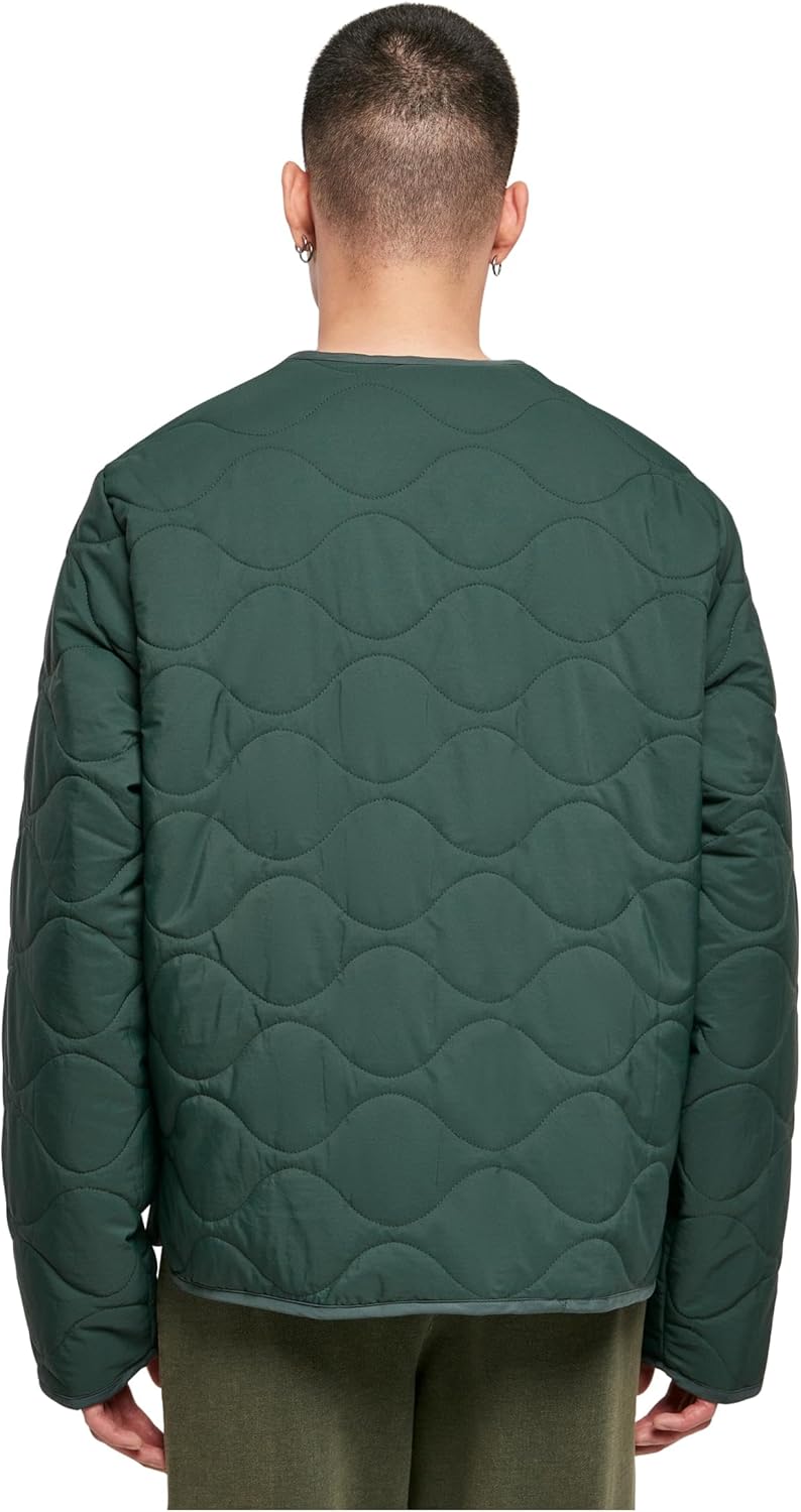 Urban Classics Herren Liner Jacket S bottlegreen, S bottlegreen
