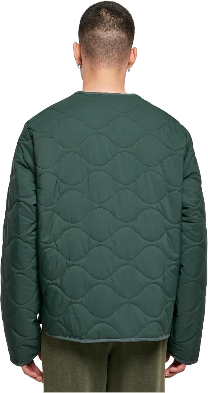 Urban Classics Herren Liner Jacket S bottlegreen, S bottlegreen