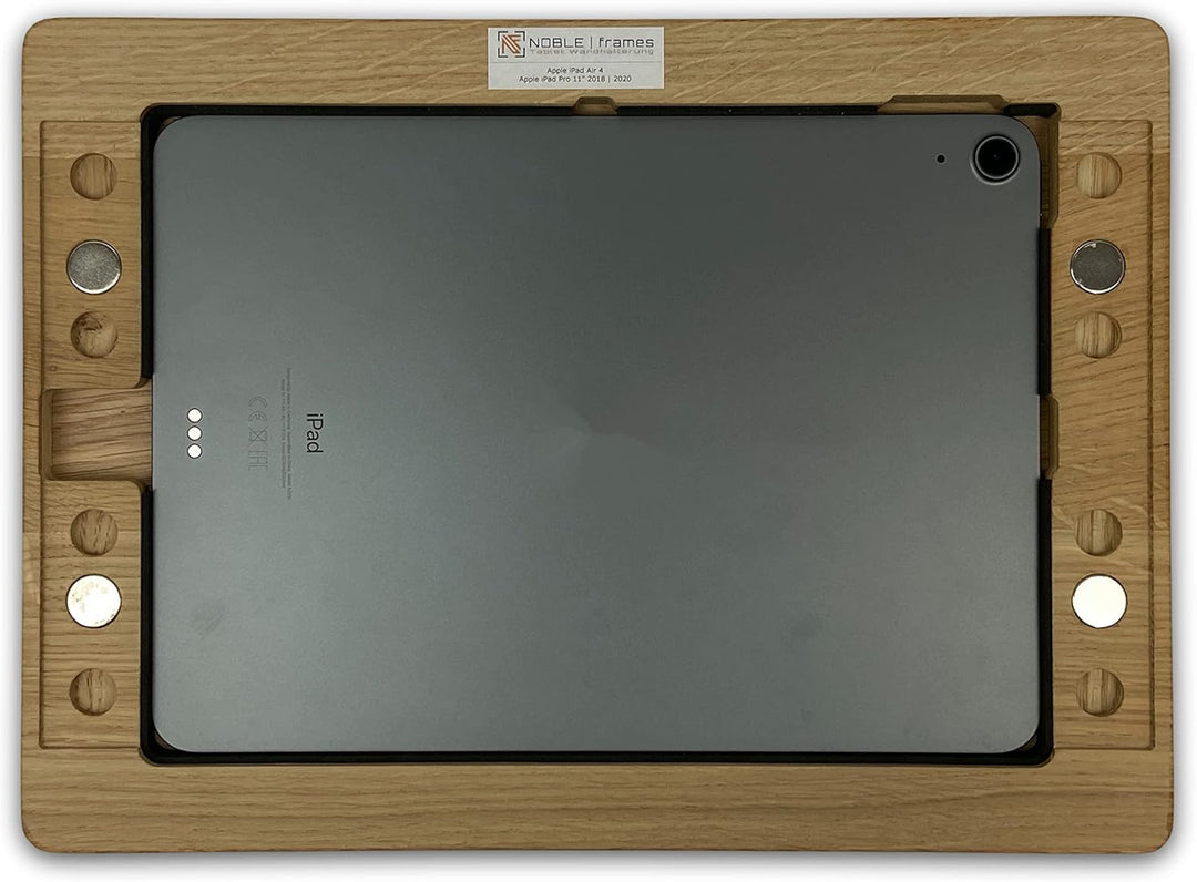 Design Wandhalterung geeignet für iPad Air 4|5 + iPad Pro 11" - hochwertige Tablethalterung - edle S