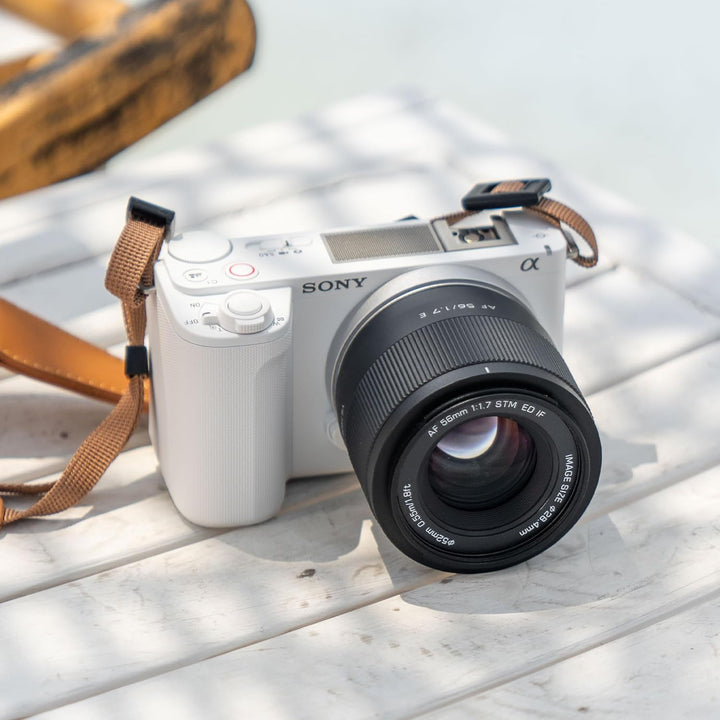 VILTROX 56mm f1.7 E Objektiv für Sony E-Mount 56mm F1.7 E Autofokus Grosse Blende Portrait APS-C Obj