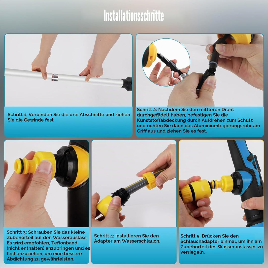 Kabellose Stick-Wassertransferpumpe, kompatibel mit Makita 18 V Akku, 950 GPH Tragbare Tauchpumpe fü
