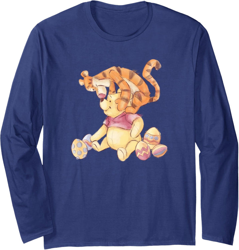 Disney Winnie the Pooh and Tigger Easter Eggs Langarmshirt