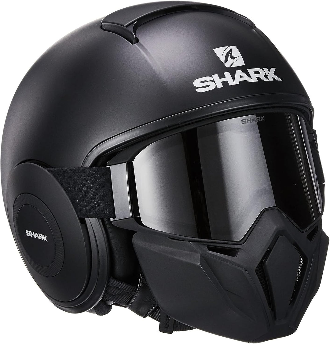 Shark Herren Nc Motorrad Helm, Weiss, M (57/58)
