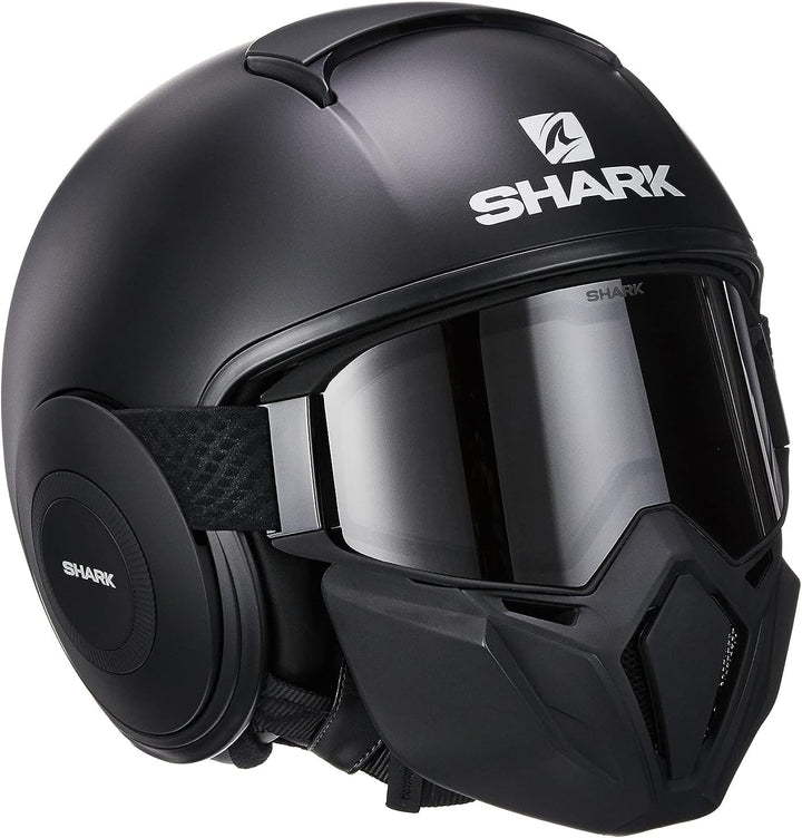 Shark Herren Nc Motorrad Helm, Weiss, M (57/58)