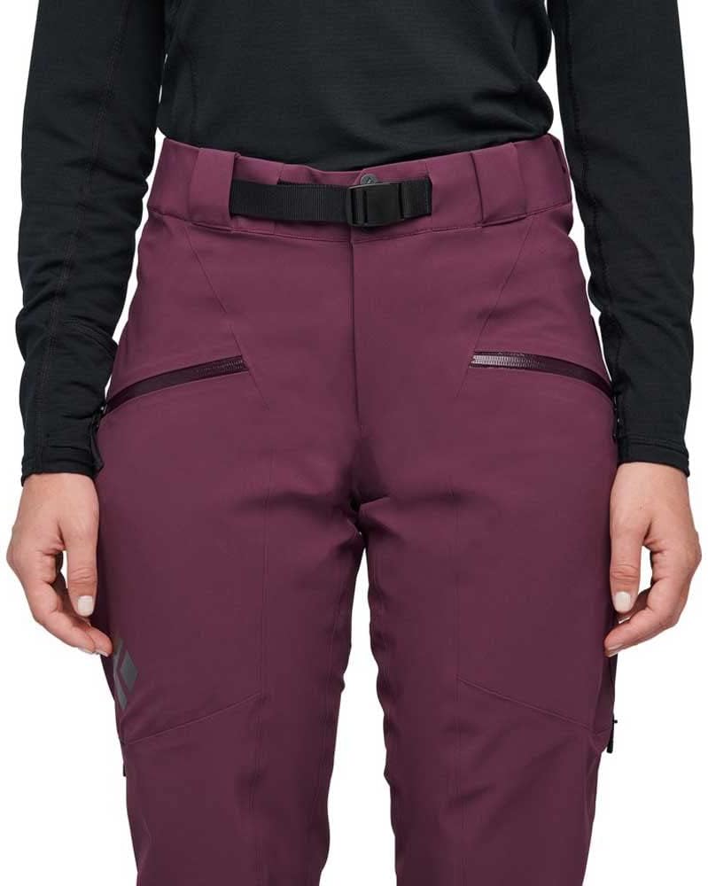 Black Diamond Damen W Recon Stretch Ski Pants Trainingshose M 5016-blackberry, M 5016-blackberry
