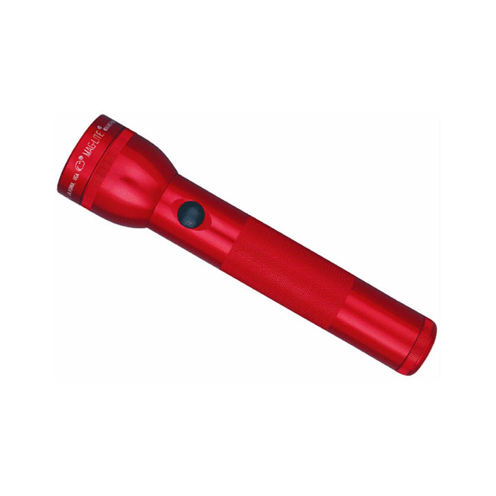 Mag-Lite Xenon-Lampe 2D Taschenlampe rot, Aluminium Rot 2 Cell in Blister Pack, Rot 2 Cell (Blister