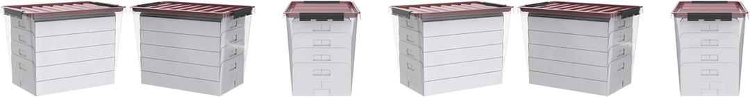 Weihnachtskugel Aufbewahrungsbox mit Deckel | Sichere & stilvolle Aufbewahrung für Weihnachten | Chr