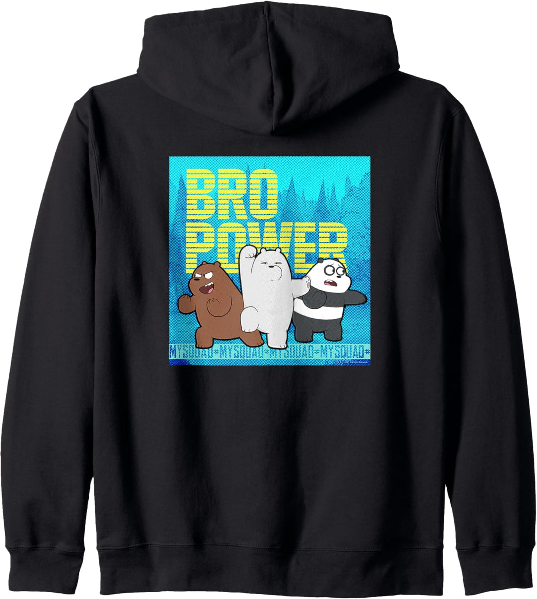 We Bare Bears Bro Power Kapuzenjacke