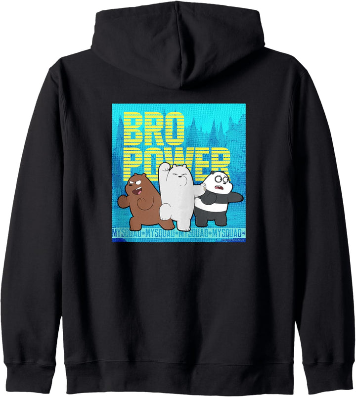 We Bare Bears Bro Power Kapuzenjacke