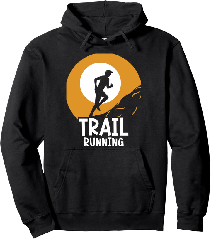 Trail Running Runner Rennen Traillauf Pullover Hoodie