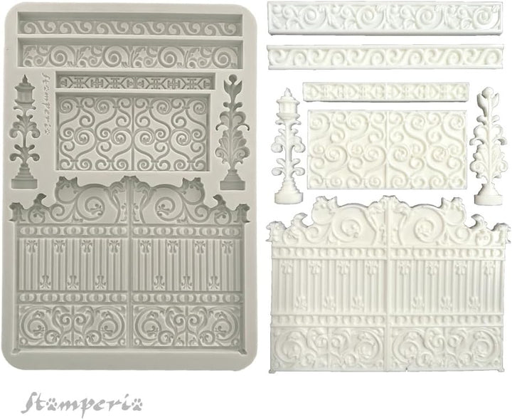 Stamperia - Silicon Mould A5 for Scrapbooking, Bullet Journals and More, Non-Stick Surface, Suitable