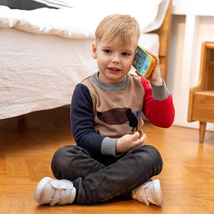 JOYIN Smartphone Spielzeug für Baby, Fernbedienung Babyphone mit Musik, Lernspielzeug, Geburtstagsge
